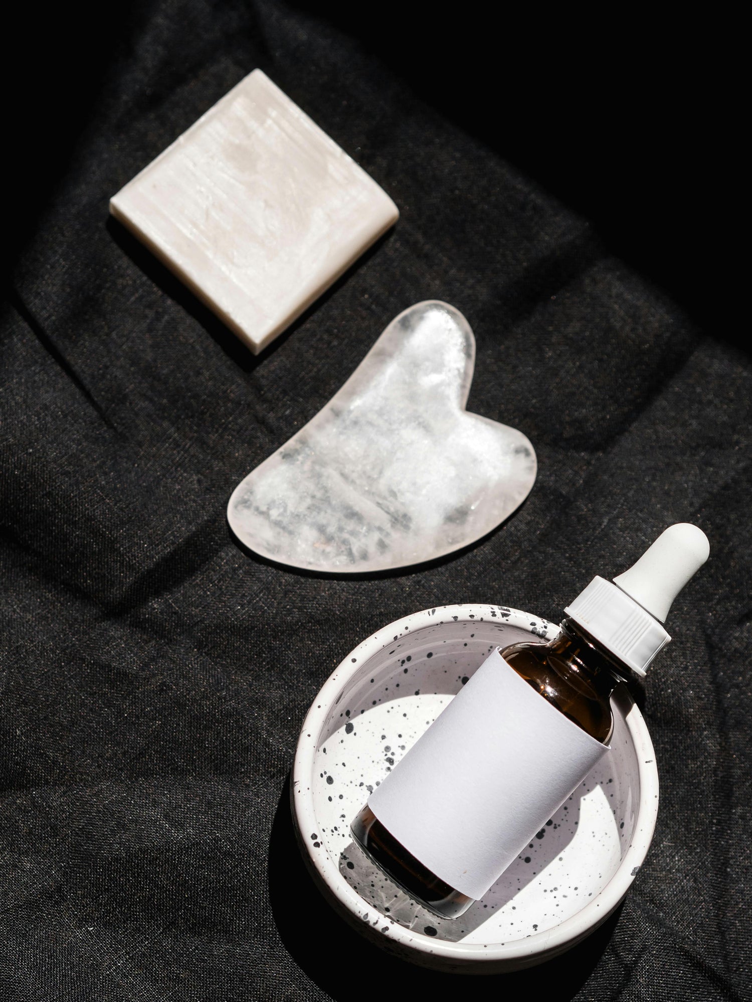Relaxing self-care products including candles, skincare, and wellness essentials for mind and body.