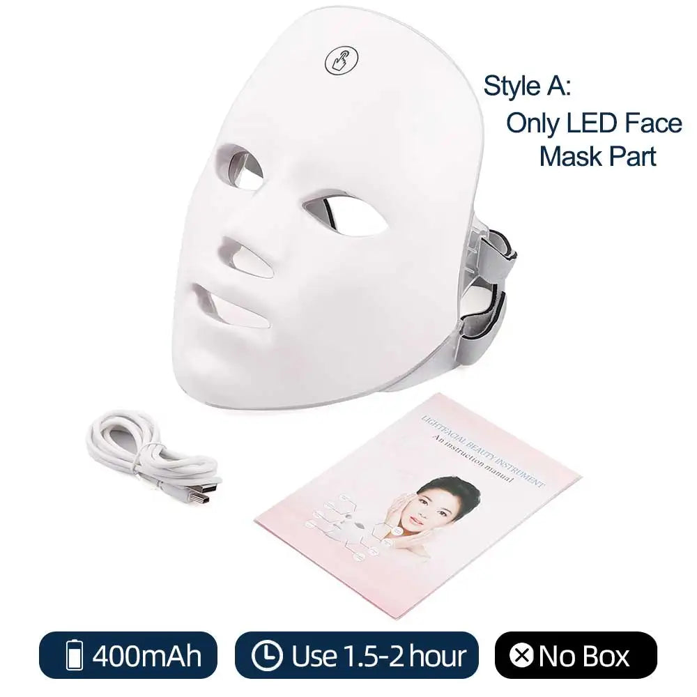LED LIGHT THERAPY FACIAL MASK