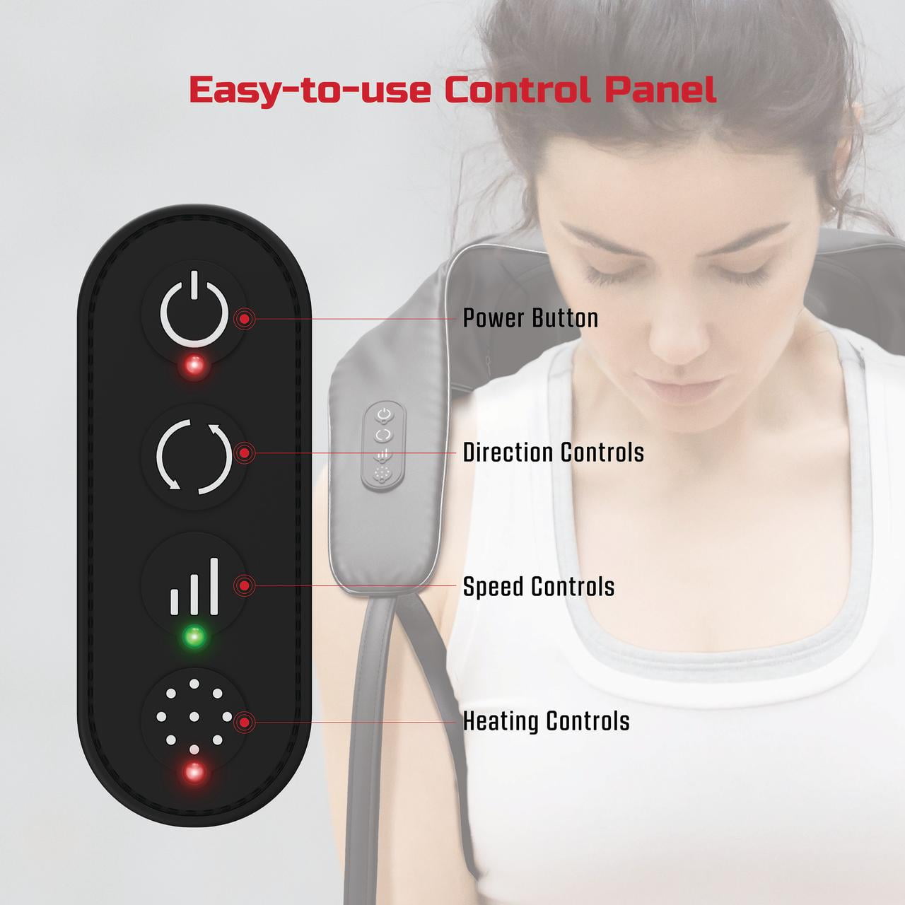 CORDLESS HEATED MASSAGER